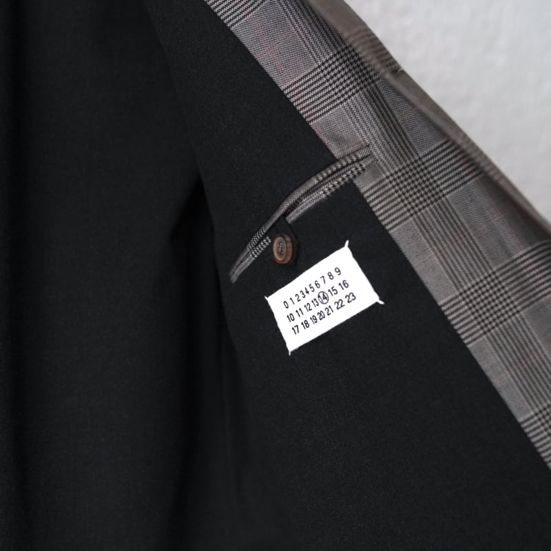 10AW チェック柄ステンカラーコート / Maison Martin Margiela 10AW チェック柄ステンカラーコート / Maison Martin Margiela