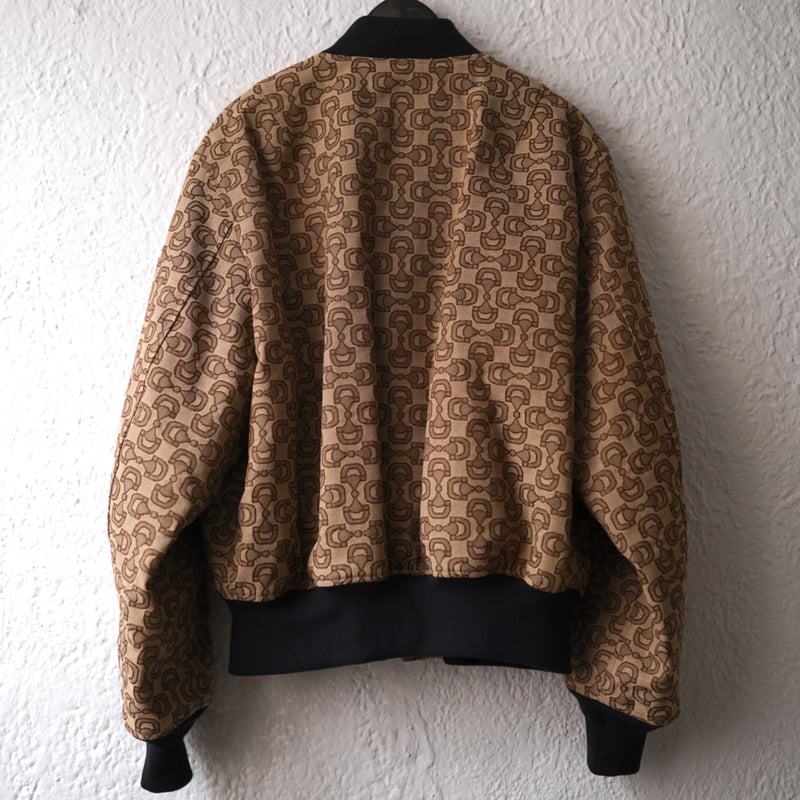 23SS ALPHA INDUSTRIES ×SLAM JAM ホースビット柄ボンバー 23SS ALPHA INDUSTRIES ×SLAM JAM ホースビット柄ボンバー