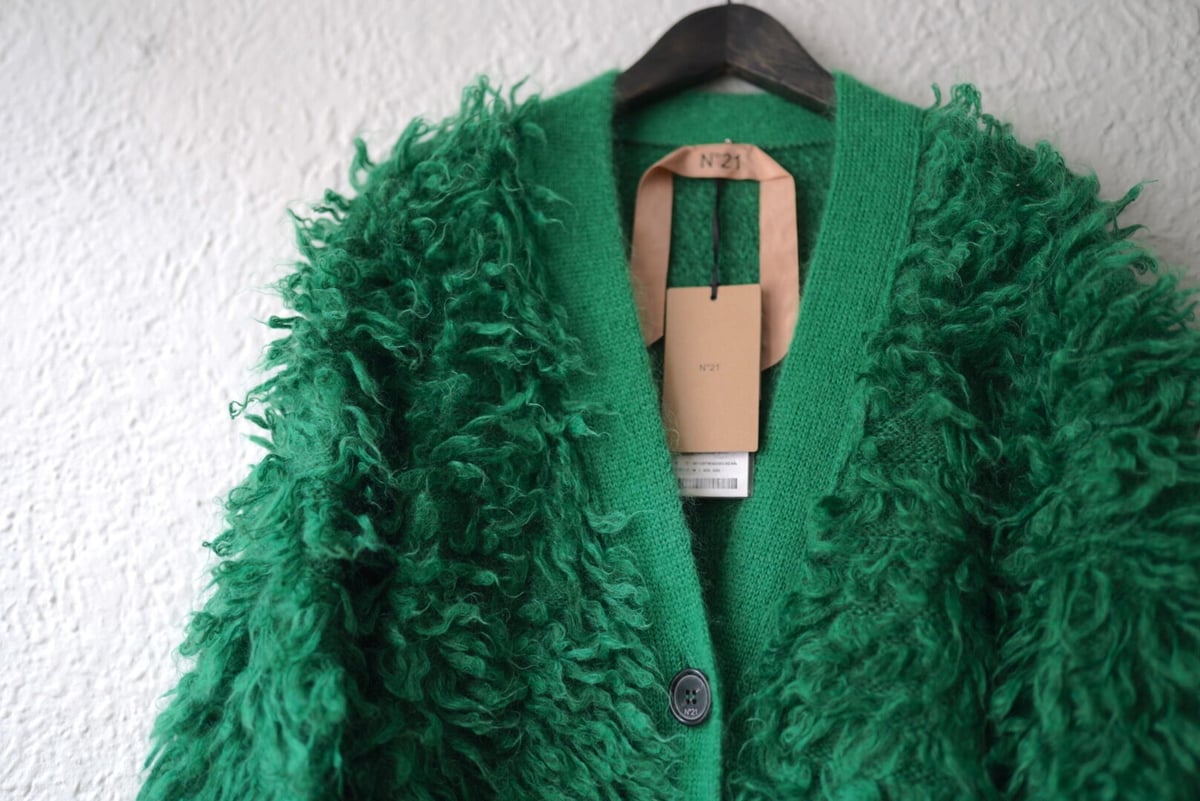 MAGLIA CARDIGAN モヘアファーカーディガン / N°21(ヌメロ  