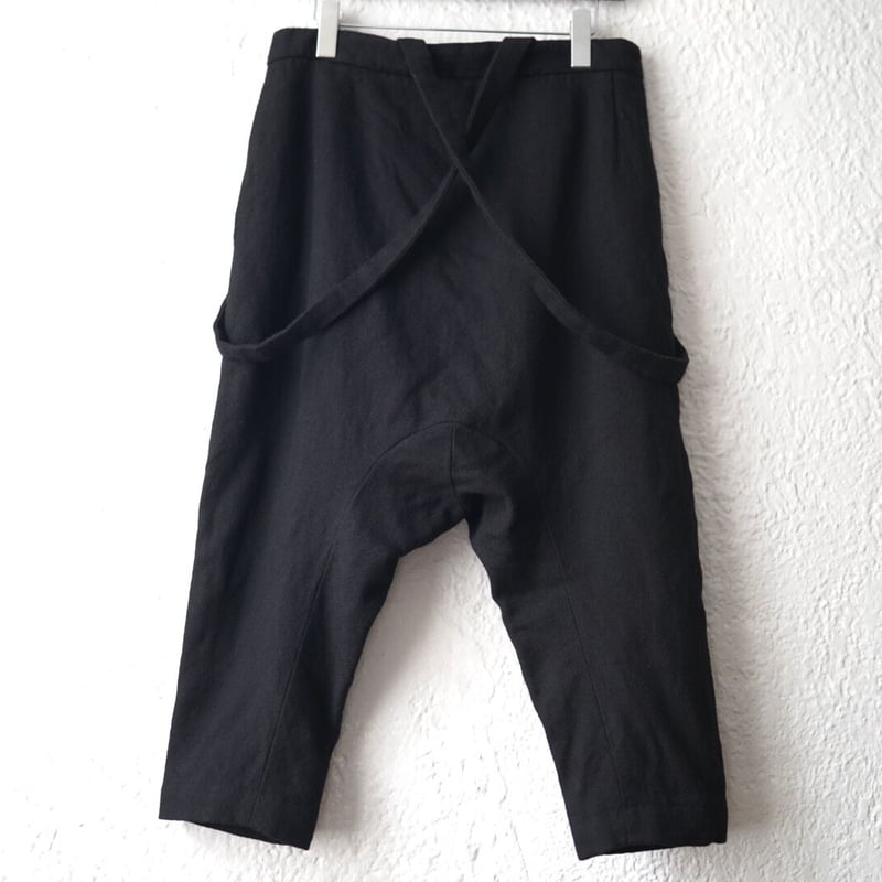 17AW BIEK VERSTAPPENサスペンダー サルエルパンツヘリンボーン 17AW BIEK VERSTAPPENサスペンダー サルエルパンツヘリンボーン
