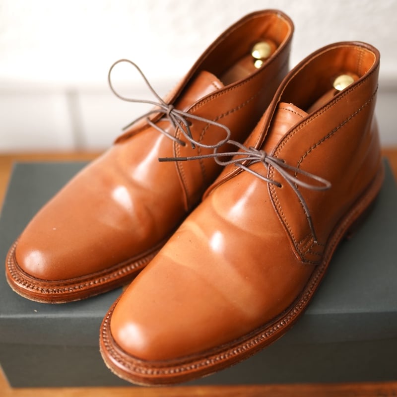 ウイスキーコードヴァンレザーチャッカブーツ 7D / Alden ウイスキーコードヴァンレザーチャッカブーツ 7D / Alden