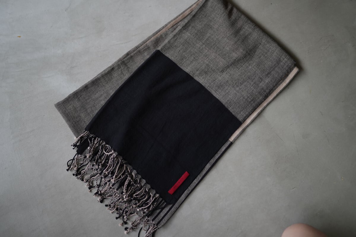 19SS Khadi Cotton カディコットンストール / YANTOR(ヤントル) | 