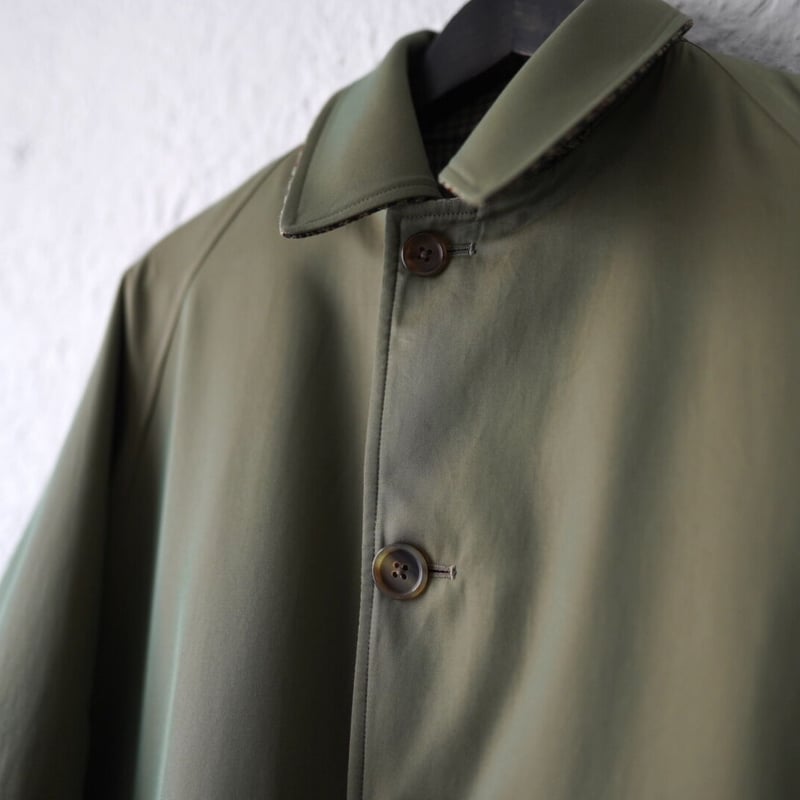 アナトミカシングルラグランコートローデンウール20aw ネイビー