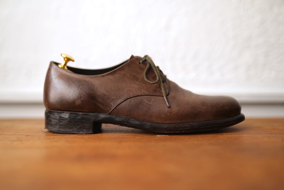 23AW Lace up Derby Shoes レースアップダービーシューズ / SUGINARI MORIMOTO(スギナリモリモト)