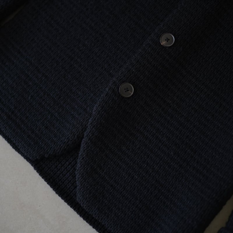 ウールシルクニットジャケット / LABEL UNDER CONSTRUCTION ウールシルクニットジャケット / LABEL UNDER CONSTRUCTION