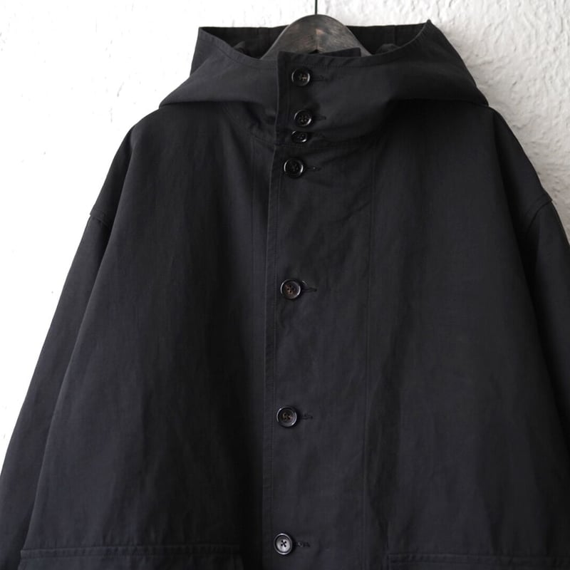 KAVAL カヴァル Shop coat リネンショップコート - ステンカラーコート