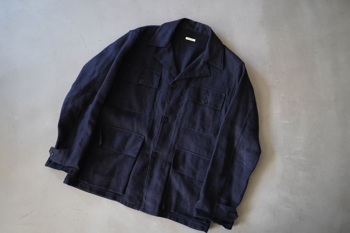 Comoli コモリ Canapa Wool Safari Jacket