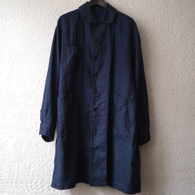 CONFECT インクインディゴ リネンダスターコート