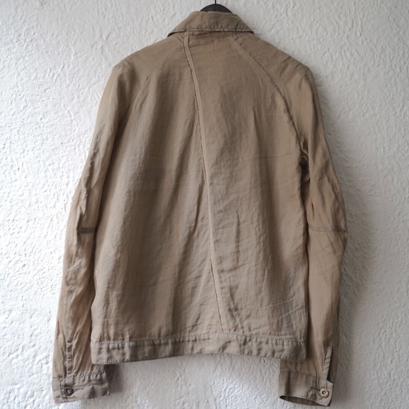 22SS JEAN JACKET ウルトラライトラミージーンジャケット / taichi mu
