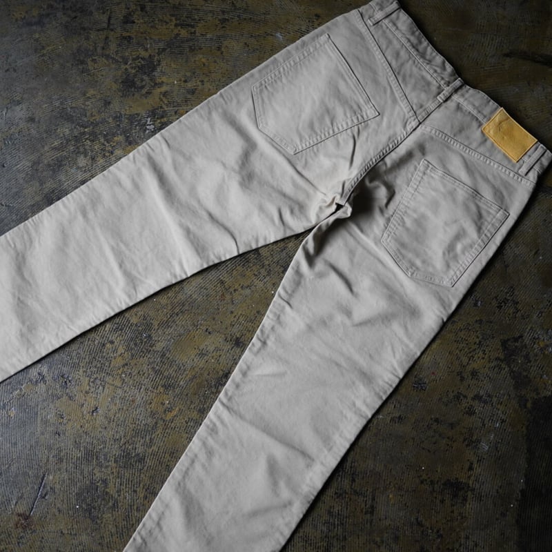 21SS FLUXUS 03 G-CORDS ジャーマンコード5ポケットパンツ Beige 21SS FLUXUS 03 G-CORDS ジャーマンコード5ポケットパンツ Beige