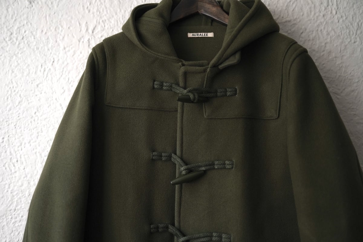 16AW Super100's Wool ダッフルコート / AURALEE(オーラリー) | 16AW Super100's Wool ダッフルコート / AURALEE(オーラリー) |