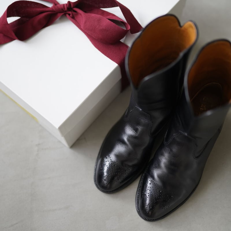 別注 Le Yucca's Boots Brogue ウィングチップ ブーツ