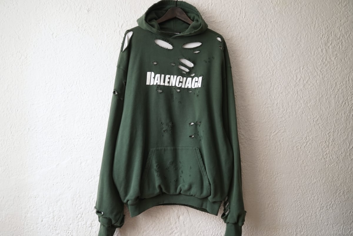 21SS CAPS DESTROYED HOODIE デストロイ加工ロゴミディアム 21SS CAPS DESTROYED HOODIE デストロイ加工ロゴミディアム