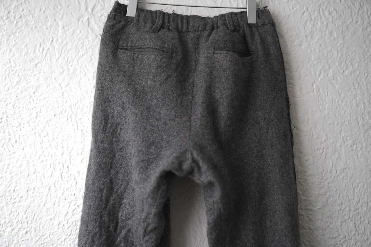 18AW ウールアルパカイージーパンツ / midorikawa(ミドリカワ 18AW ウールアルパカイージーパンツ / midorikawa(ミドリカワ