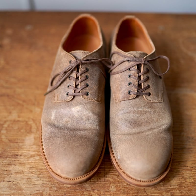Blucher 5 hole ヴァケッタカーフレザーダービーシューズ / forme 