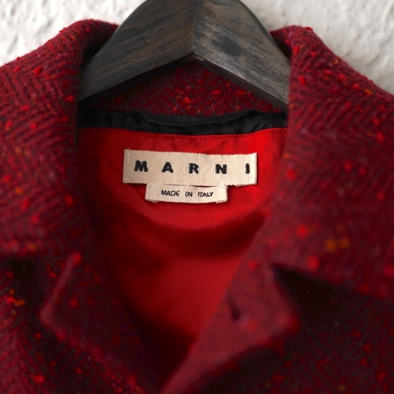 21AW ヘリンボーンツイードブルゾンジャケット / MARNI(マルニ) | D'arte(...