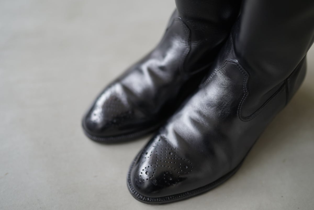 Le Yucca's レユッカス ドレスウエスタンブーツ サイズ40 黒 柿乃葉 Dress Western Boots - 手記 ｜ 柿乃葉 / KAKINOHAHANARE