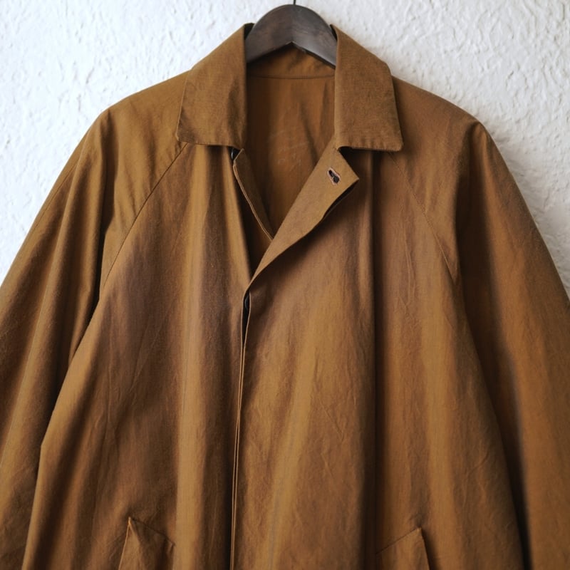 20SS OYC02 コットンチェスターコート / Geoffrey.B.Small(ジェフリ 