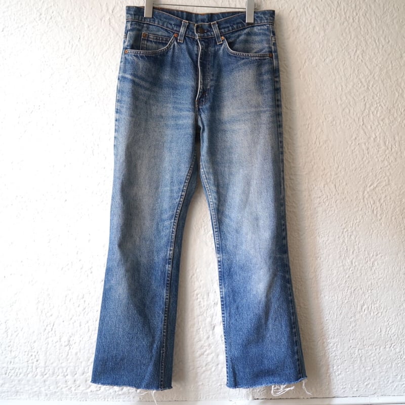 80's 20517-0217 オレンジタブ ブルーデニムパンツ ジーンズ 80's 20517-0217 オレンジタブ ブルーデニムパンツ ジーンズ