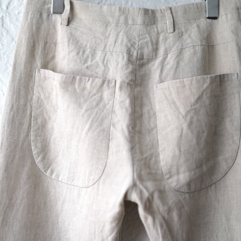 リネントラウザーズパンツ / LABEL UNDER CONSTRUCTION(レーベルアンダ 