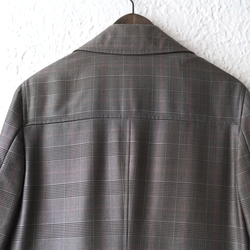 10AW チェック柄ステンカラーコート / Maison Martin Margiela 10AW チェック柄ステンカラーコート / Maison Martin Margiela