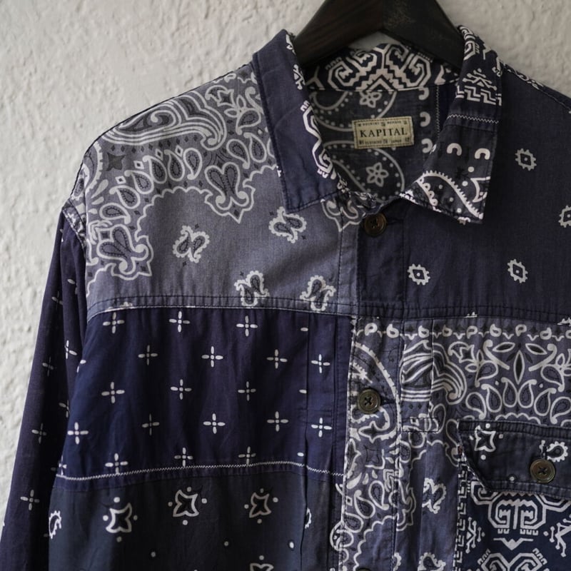 Bandana Patchwork 1st Jacket バンダナシャツジャケット / KAP 