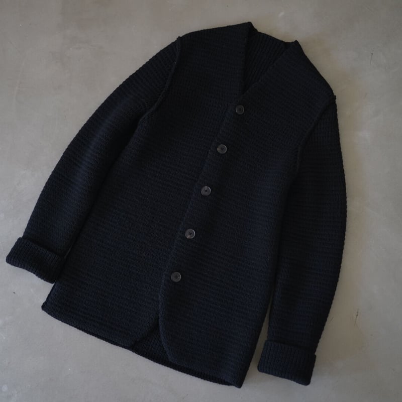 ウールシルクニットジャケット / LABEL UNDER CONSTRUCTION ウールシルクニットジャケット / LABEL UNDER CONSTRUCTION
