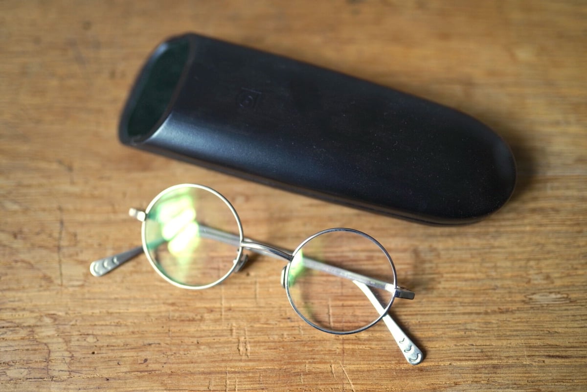 gelnot lindner オクタゴンメガネシルバー925