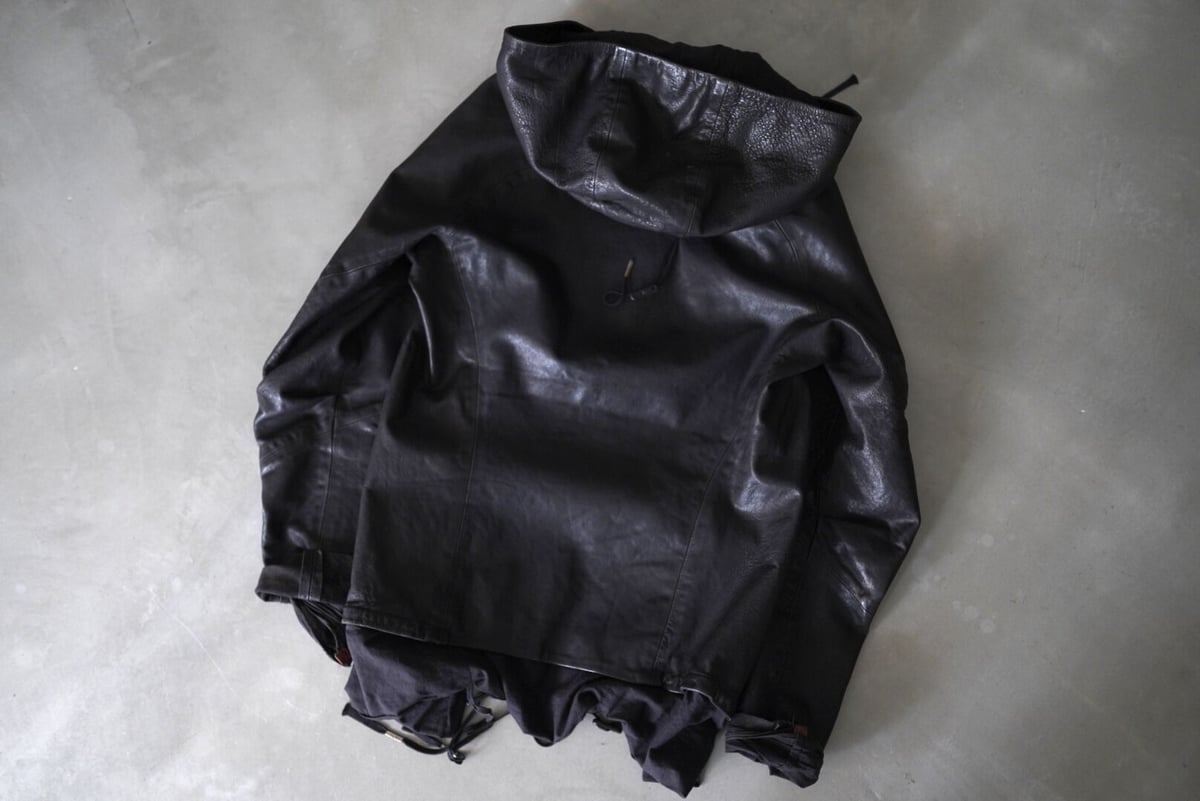 BO18ss boris bidjan saberi ボリスビジャンサベリ レザー - レザー