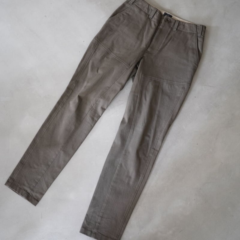 18SS 立体切替パンツ カーキ / 山内 | D