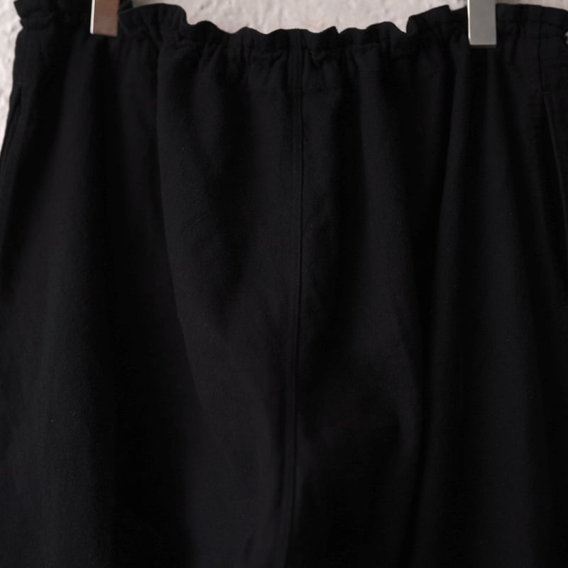 Drawstring Resort Pant カシミヤコットンリネンイージーパンツ / kav
