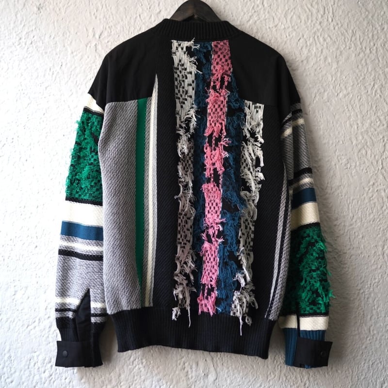 22SS Rug Jacquard Knit Pullover ラグジャガードニット 22SS Rug Jacquard Knit Pullover ラグジャガードニット