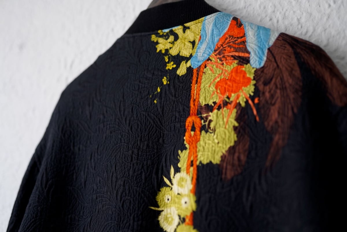 dries van noten 18ss エンブロイダリーブルゾン 刺繍 - ジャケット 