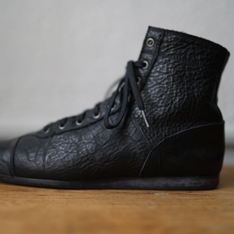 レザーハイカットスニーカー / Geoffrey.B.Small(ジェフリービー 