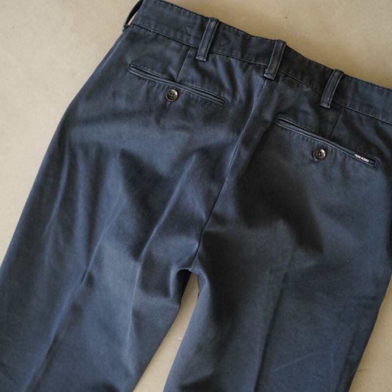TOM FORD 紺 スラックス XXS