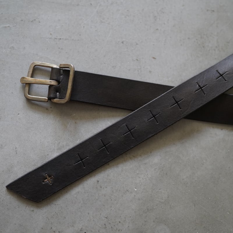 エムエークロス　ベルトm.a+ belt 初期 m.a＋ (エムエークロス) Double Cross Buckle Medium Belt (EX+1D)