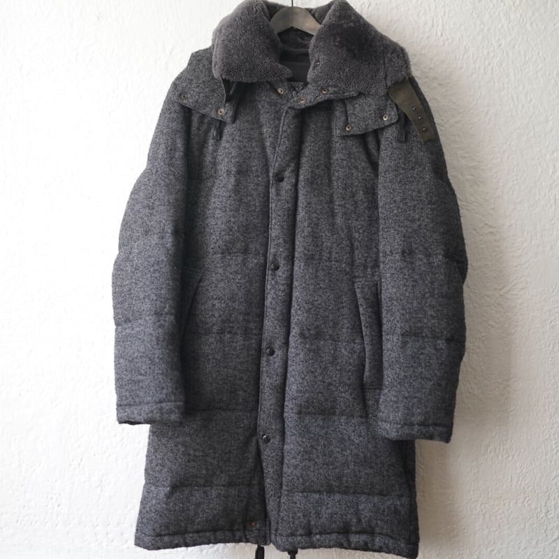 DOLCE&GABANNA ムートンカラーウールダウンジャケット DOLCE&GABANNA ムートンカラーウールダウンジャケット