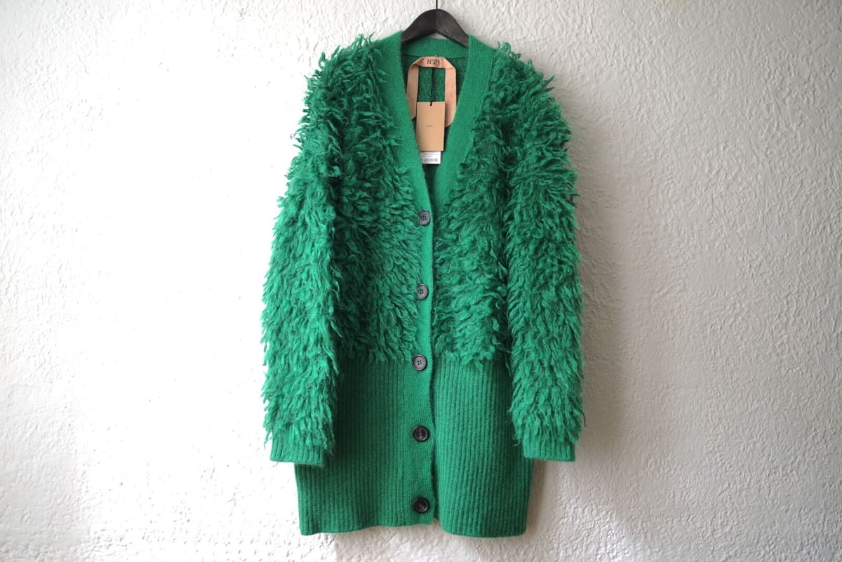 MAGLIA CARDIGAN モヘアファーカーディガン / N°21(ヌメロ  