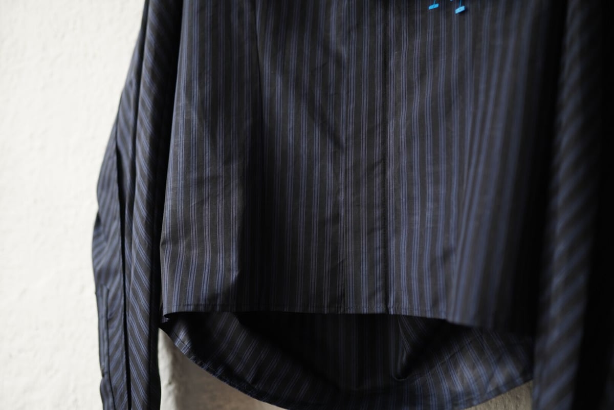 20AW ROUND BACK SHIRT ストライプシャツ / BOTTER(ボッター) |