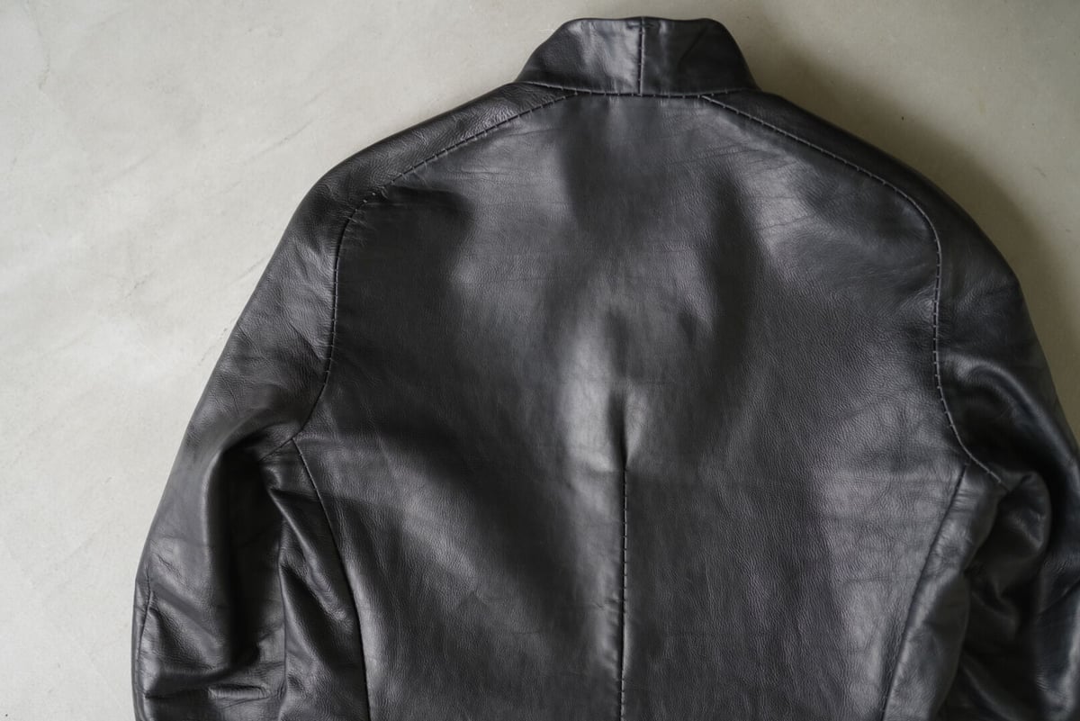 19AW GUIDI Leather グイディカーフレザーライダースジャケット 19AW GUIDI Leather グイディカーフレザーライダースジャケット