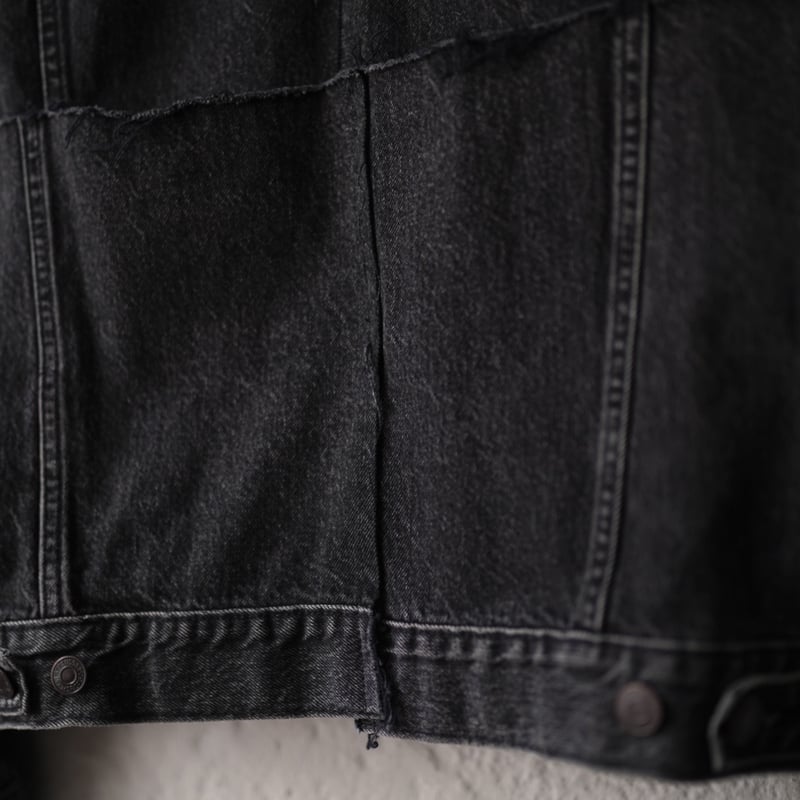 vetements 立体裁断再構築ブラックデニム 最初期希少品 - メルカリ 