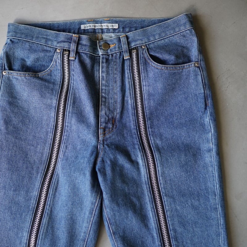 17AW ZIPPED DENIM PANTS ジップデニムパンツ / JOHNLAWRENC 17AW ZIPPED DENIM PANTS ジップデニムパンツ / JOHNLAWRENC