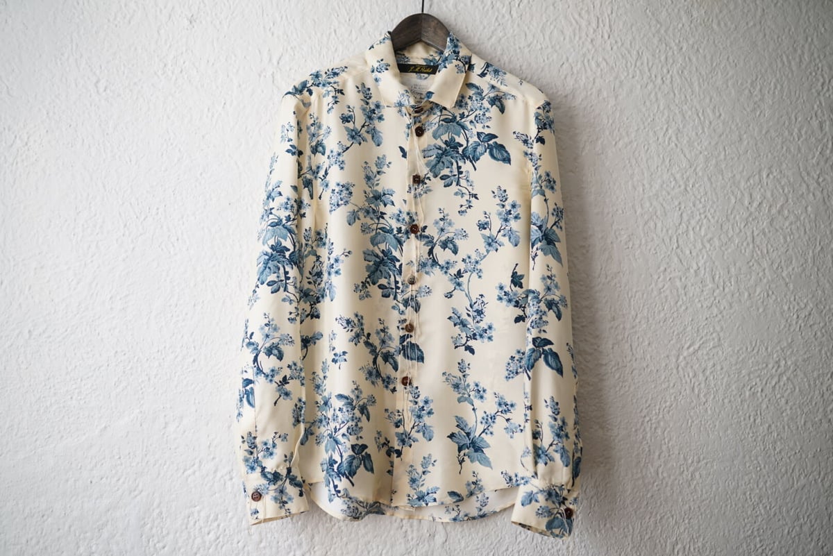 ARCHIVIO J.M.RIBOT HALF BUTTON L/S SHIRT