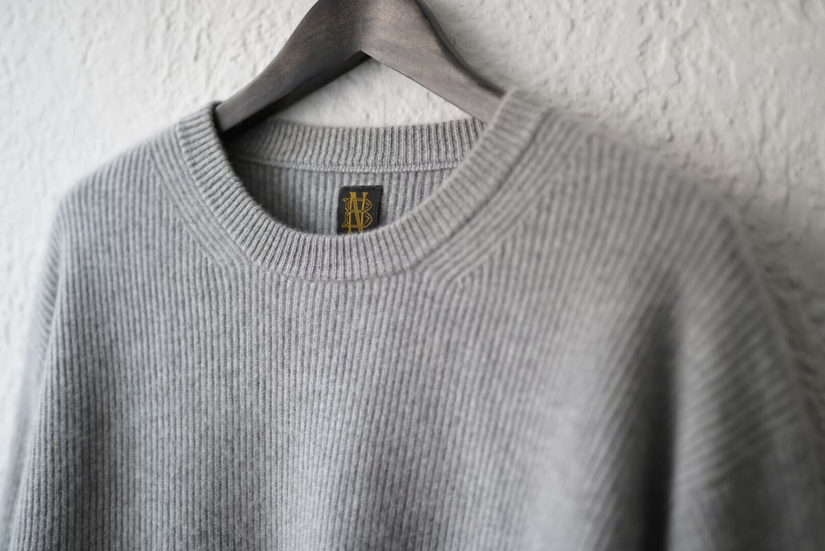 BATONER バトナー　カシミヤ100%ニット BATONER バトナー ベビーカシミヤ100% 7G 両畦ニット - メルカリ