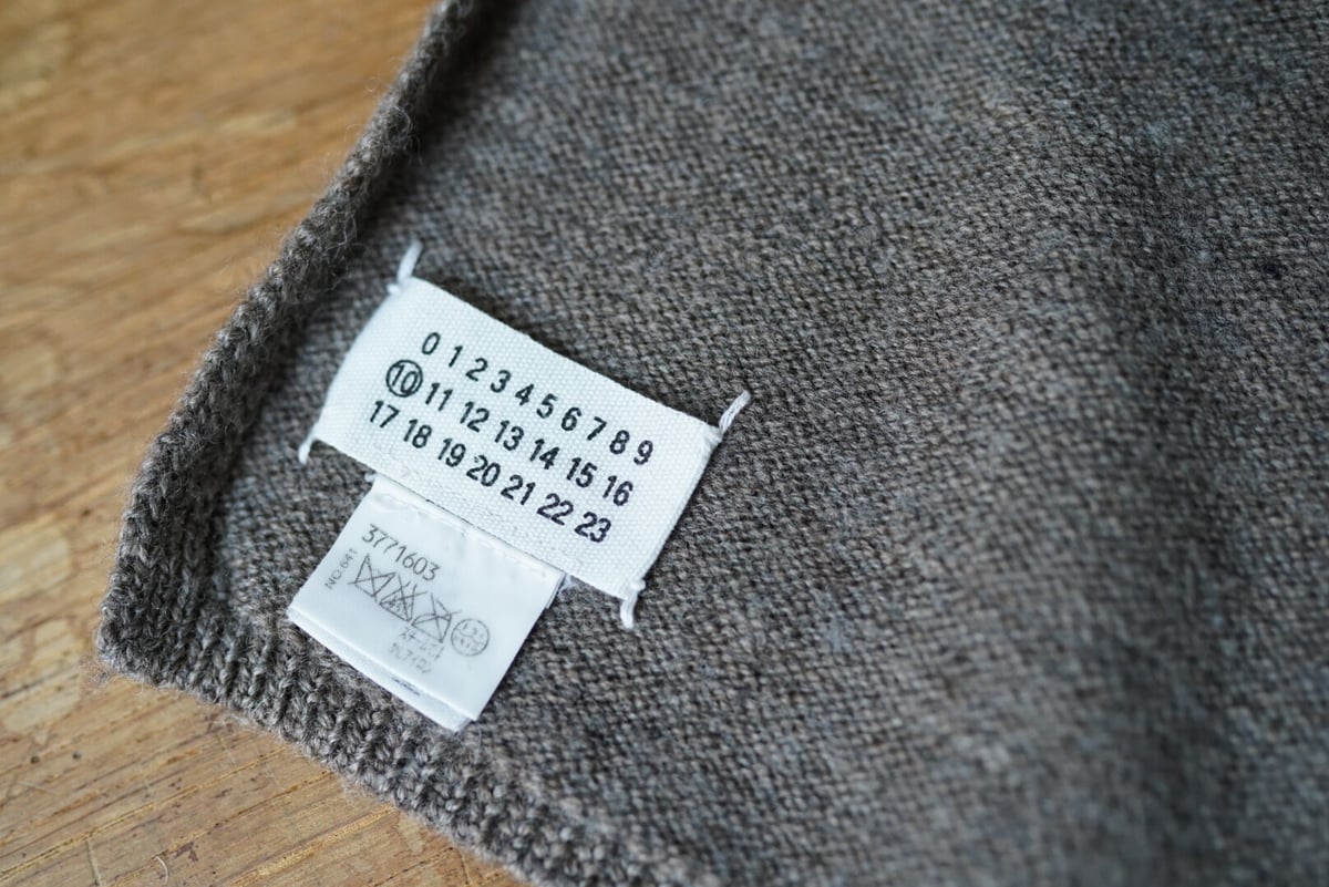 MISS DEANNA ウールニットマフラー / Maison Martin Margiela MISS DEANNA ウールニットマフラー / Maison Martin Margiela