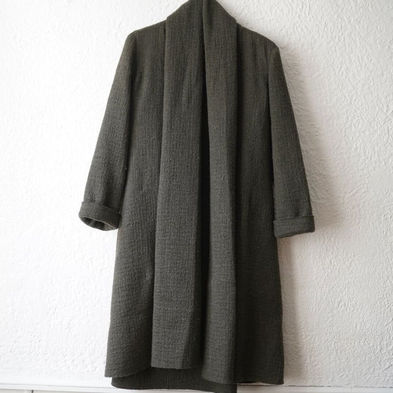 15AW ウールショールコート / LANVIN River(ランバン) | D