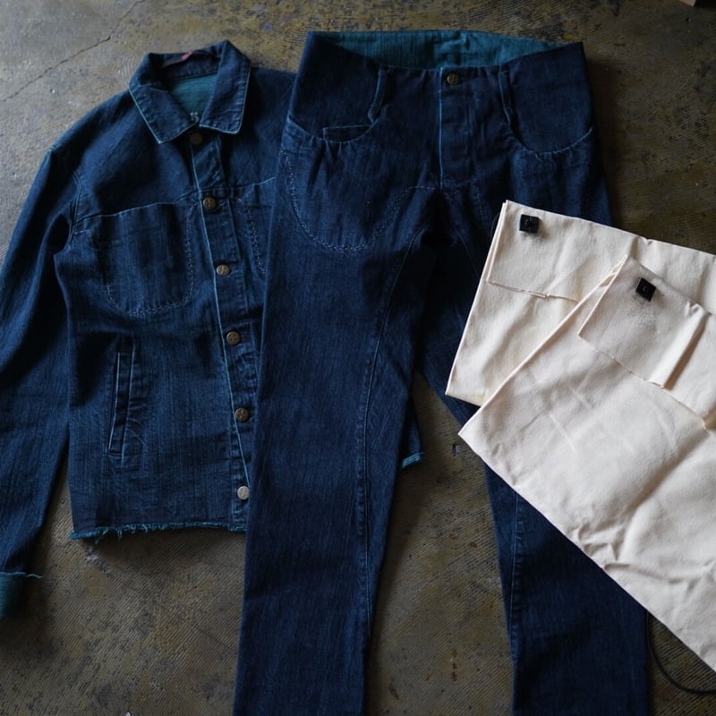 19AW 0P01.10-CDI Denim Jeans デニムパンツ / m.a+(エムエー