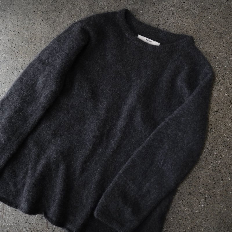 カシミヤシルククルーネックニットセーター / kaval(カヴァル) | D 