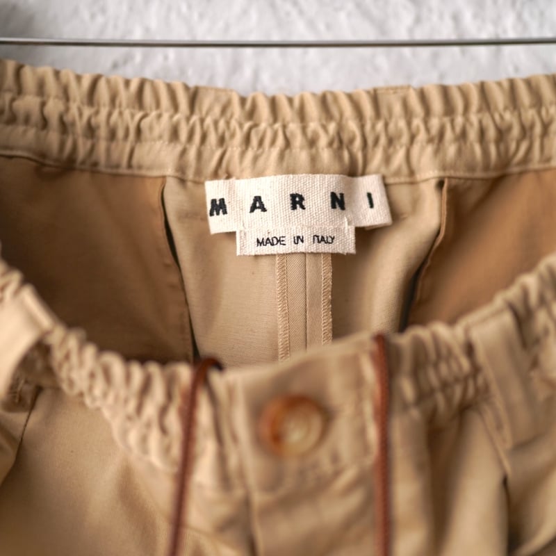 22SS コットンツイルイージーパンツ / MARNI(マルニ) | D'arte 22SS コットンツイルイージーパンツ / MARNI(マルニ) | D'arte