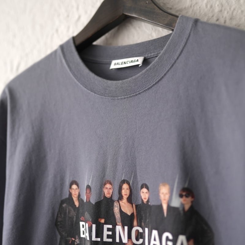 20SS リアルバレンシアガプリント半袖Tシャツ / BALENCIAGA 